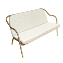 Banquette amphore_ecru boucle