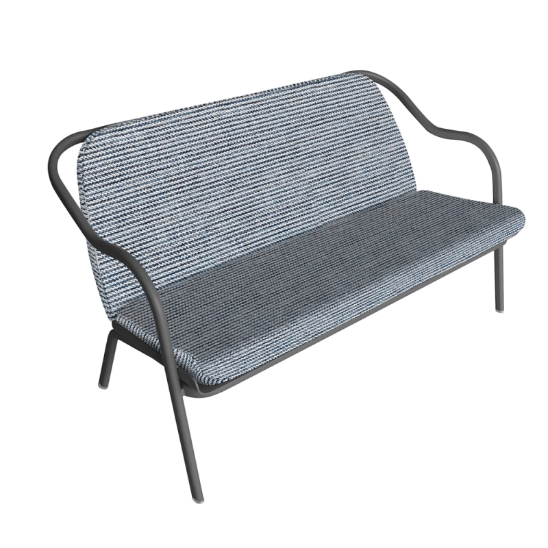 Banquette anthracite_azur