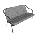 Banquette anthracite_perle