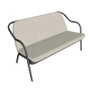 Banquette anthracite_sable
