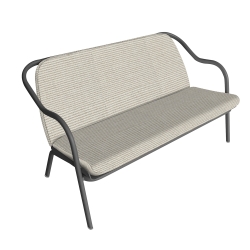 Banquette anthracite_sable