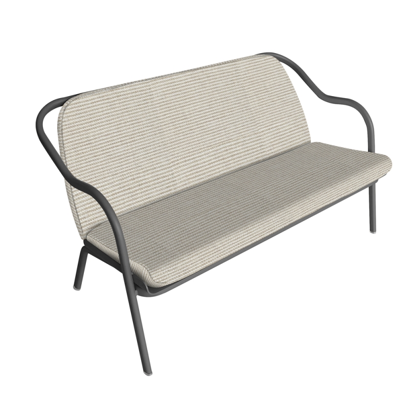 Banquette anthracite_sable