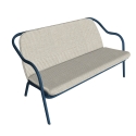 Banquette bleu pétrole_sable