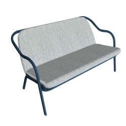 Banquette bleu pétrole_turquoise