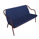 Banquette bordeaux_denim toile