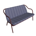 Banquette bordeaux_marine