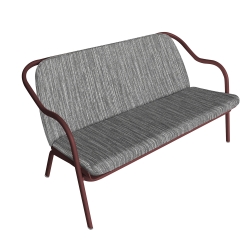 Banquette bordeaux_perle