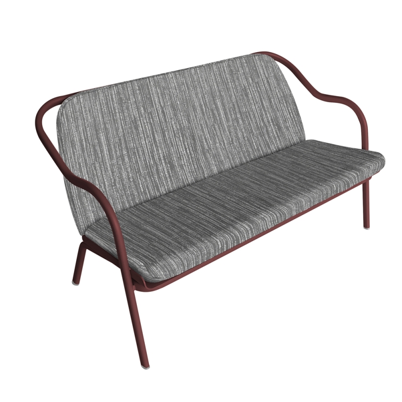Banquette bordeaux_perle