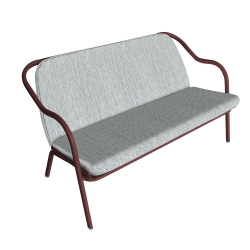 Banquette bordeaux_turquoise