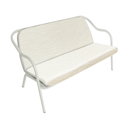 Banquette écume_écru bouclé