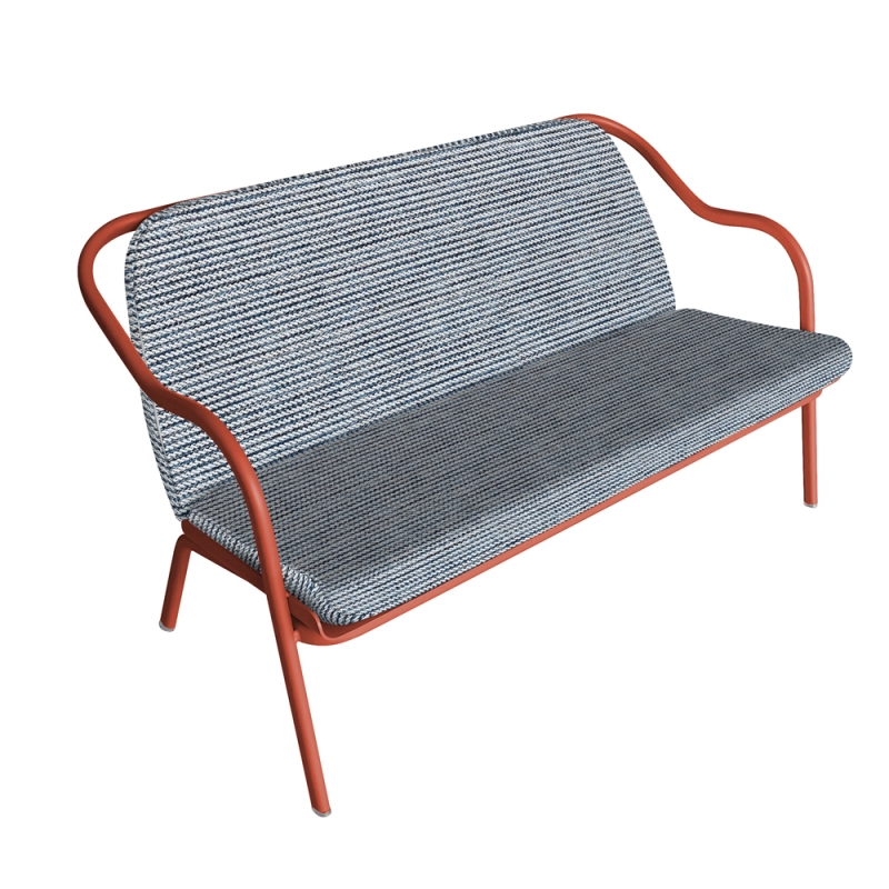 Banquette étoile de mer_azur