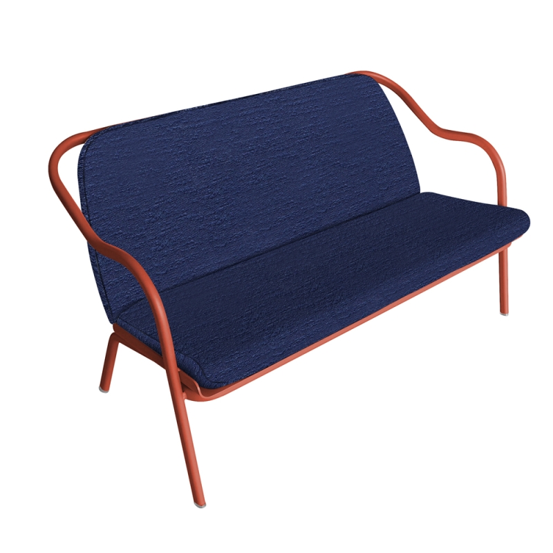 Banquette étoile de mer_denim bouclé