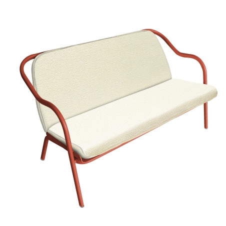 Banquette étoile de mer_écru chenille