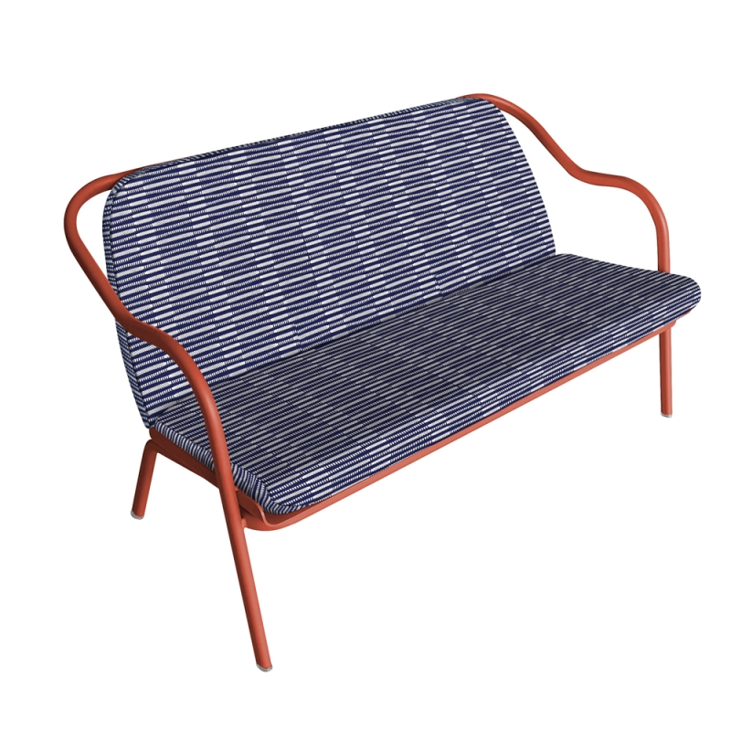 Banquette étoile de mer_marine