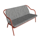 Banquette étoile de mer_perle