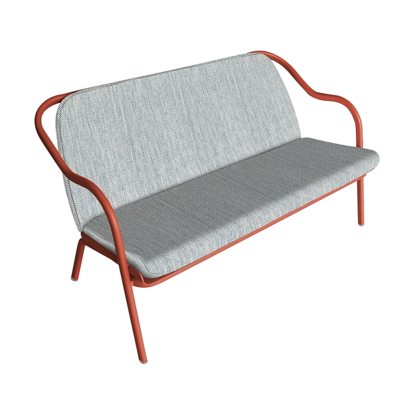 Banquette étoile de mer_turquoise