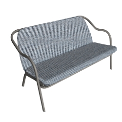 Banquette galet_azur