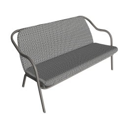 Banquette galet_réglisse