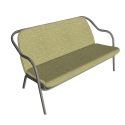Banquette galet_tilleul chenille