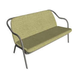 Banquette galet_tilleul chenille