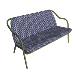 Banquette kaki_marine