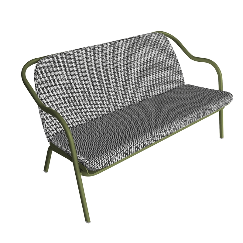Banquette kaki_réglisse