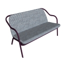 Banquette prune_azur