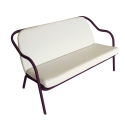 Banquette prune_taupe