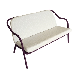 Banquette prune_taupe