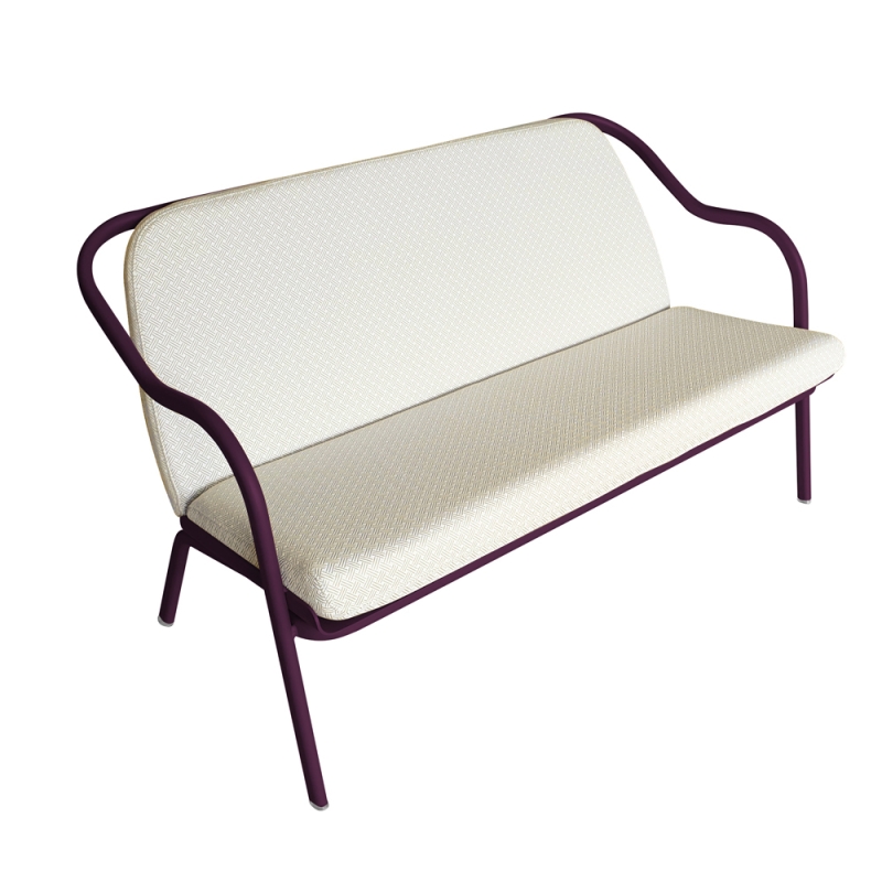 Banquette prune_taupe