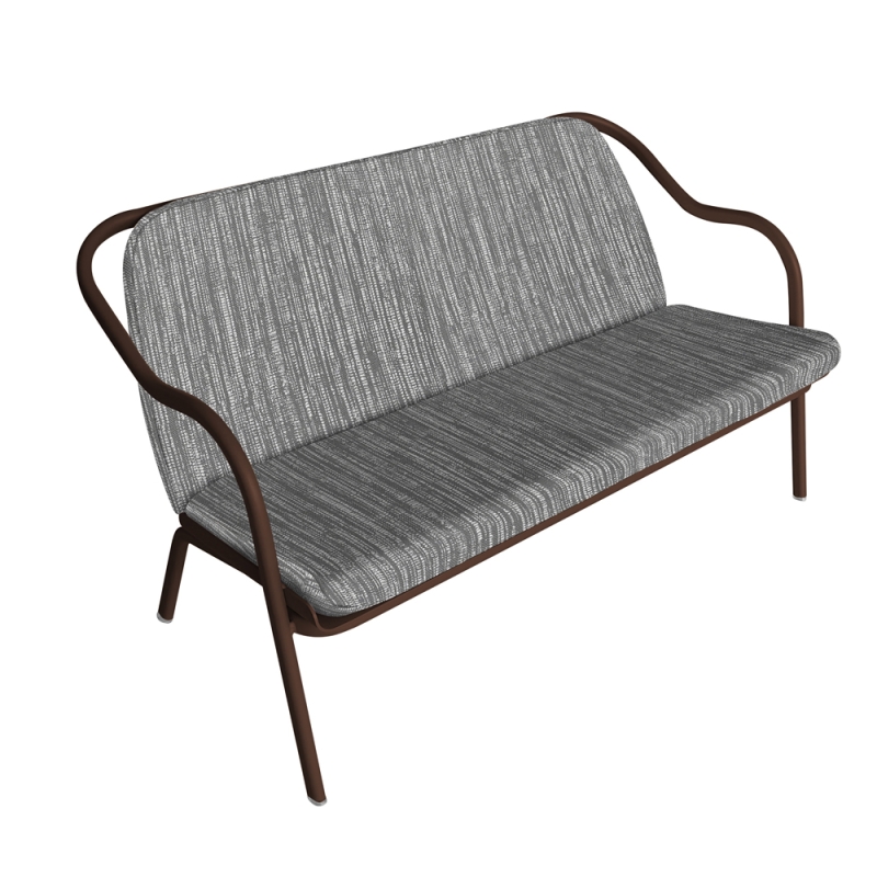 Banquette rouille_perle
