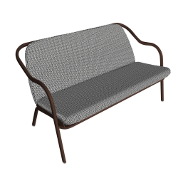 Banquette rouille_réglisse
