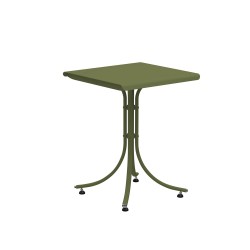 Table 2 personnes 60x60 kaki