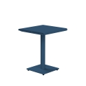 Table 2 personnes 60x60 bleu pétrole