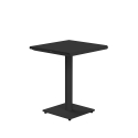 Table 2 personnes 60x60 charbon
