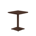 Table 2 personnes 60x60 rouille