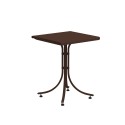 Table 2 personnes 60x60 rouille