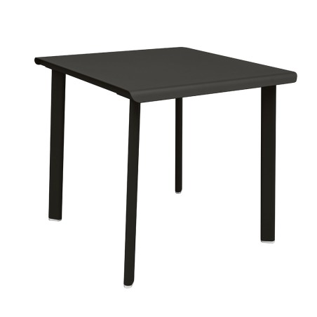 Table 2 personnes 70x70 charbon