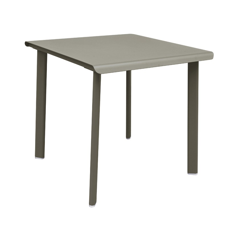 Table 2 personnes 70x70 galet