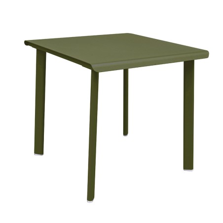 Table 2 personnes 70x70 kaki