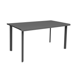 Table 4 personnes 140x80 anthracite