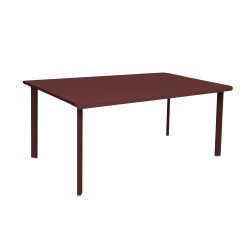 Table 6 personnes 180x100 bordeaux