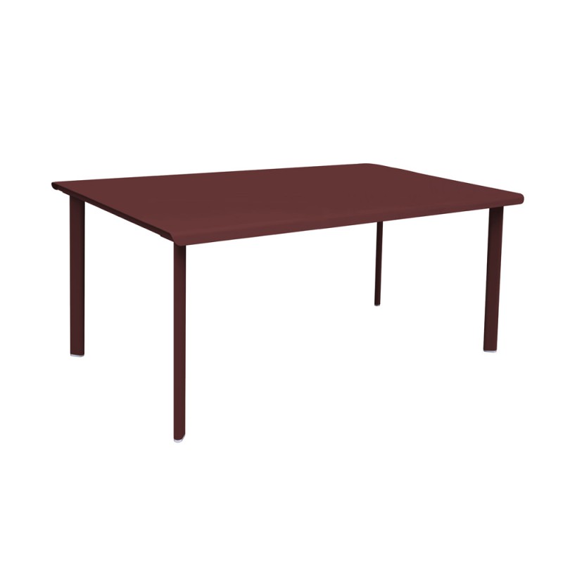 Table 6 personnes 180x100 bordeaux