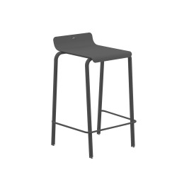 Tabouret comptoir anthracite
