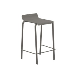 Tabouret comptoir galet
