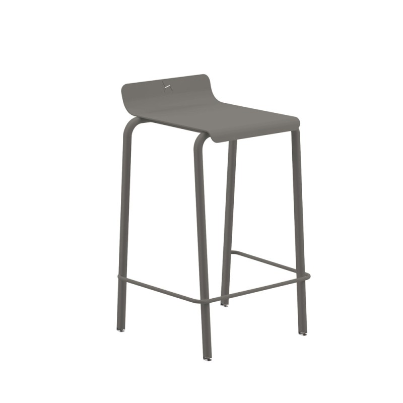 Tabouret comptoir galet