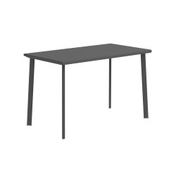 Table 4 personnes comptoir anthracite