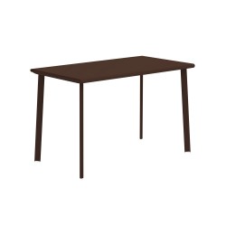Table 4 personnes comptoir rouille
