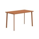 Table 4 personnes comptoir terracotta