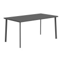 Table 6 personnes comptoir anthracite